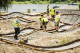 W Starym Fordonie trwa budowa pumptracka. Będą też nowe drogi rowerowe [zdjęcia] 