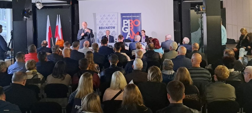 Spotkanie przedwyborcze z cyklu "Przyszłość to Polska" w Bełchatowie
