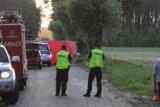 Tragedia na drodze Boruja - Stefanowice, łączącej powiaty nowotomyski i wolsztyński [ZDJĘCIA]