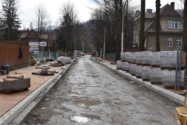 Zakopane rozkopane. Pod Giewontem na całego wystartowały remonty dróg