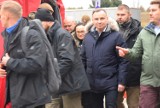 Prezydent Andrzej Duda odwiedził w piątek uchodźców na przejściu granicznym w Korczowej [ZDJĘCIA]