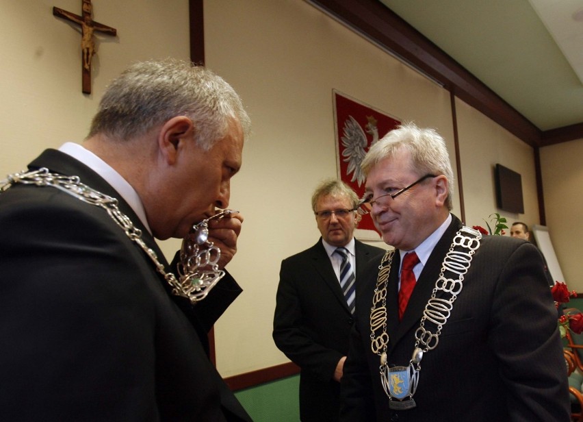 Uroczysta sesja Rady Miejskiej Legnicy, tak było 10 lat temu