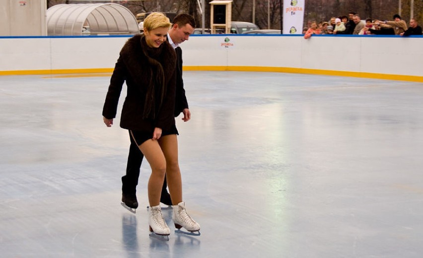 Olga Borys na lodzie. Fot. Radosław Masny