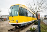 Zabytkowy „Helmut" stanął w Bydgoszczy. Przypomina, gdzie była hala pierwszej zajezdni tramwajowej