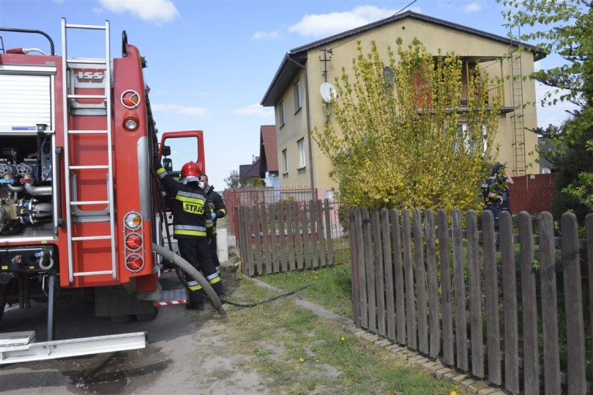 Gmina Kościan. Pożar w Nowym Luboszu. Ogień dostał się do...