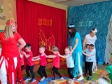 „Taniec żywiołów” w Publicznym Przedszkolu nr 4  z Oddziałami Integracyjnymi w Wieluniu