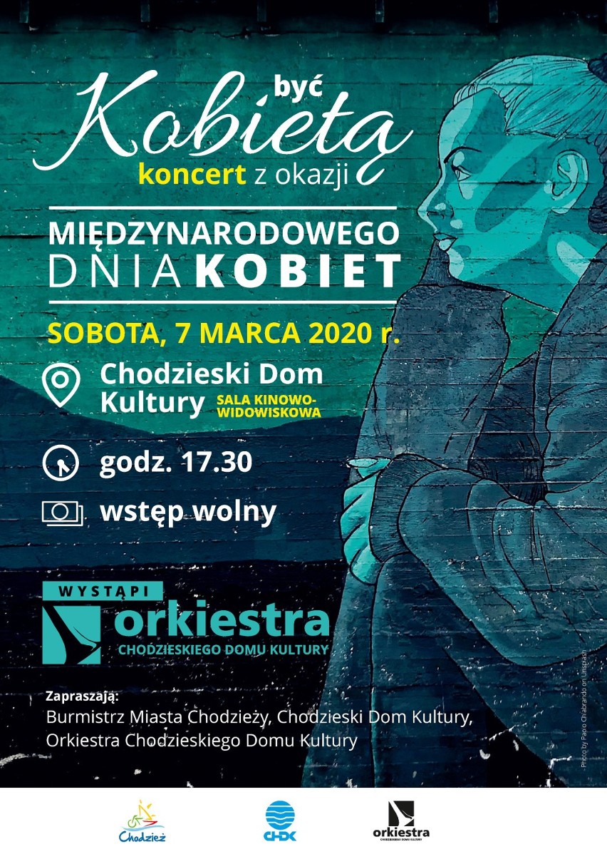 Chodzież - koncert Być Kobietą
7 marca 2020 r. godz. 17.30 -...