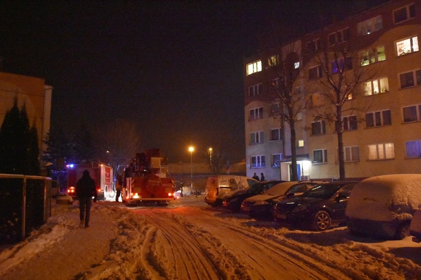 Gorlice. Pożar w kuchni. Najpierw zapalił się olej, potem szafka