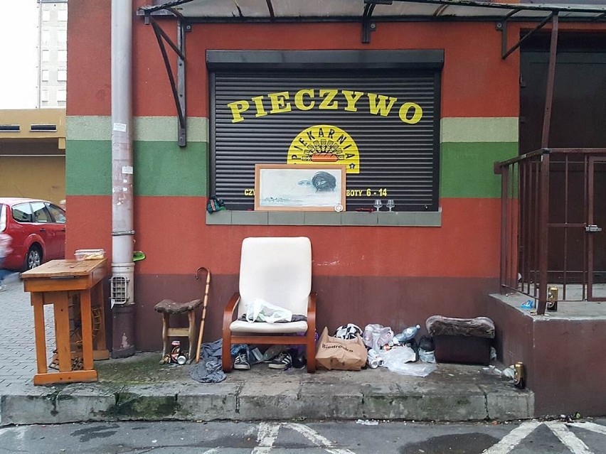 Obozowisko bezdomnych na Piaskowej Górze w Wałbrzychu (ZDJĘCIA)