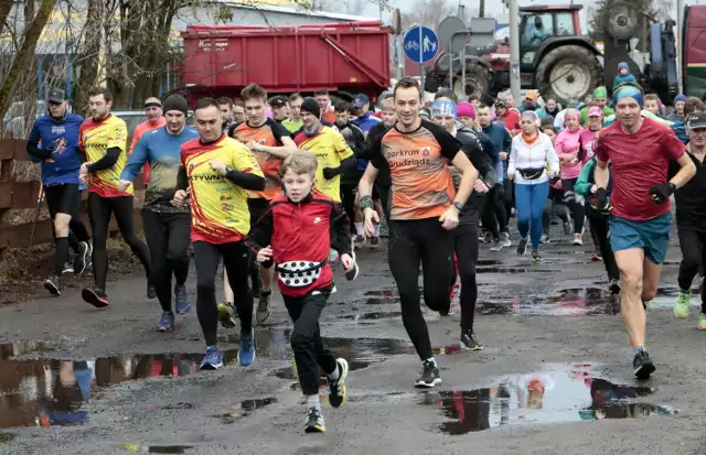 Tak było dziś na starcie biegu Parkrun w Grudziądzu