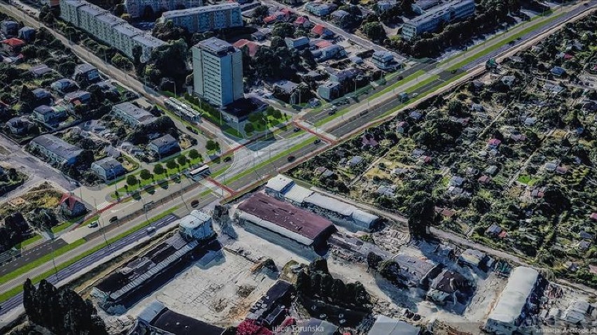 Remont torów tramwajowych i budowa dwóch mostów przez Brdę w Bydgoszczy