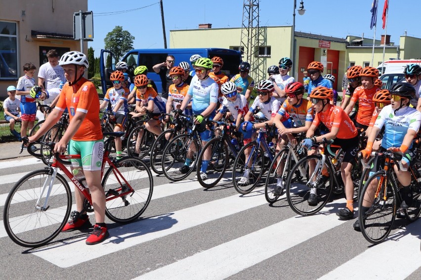 Wyścig kolarski Mistrzostwa Województwa w gminie Ciechocin