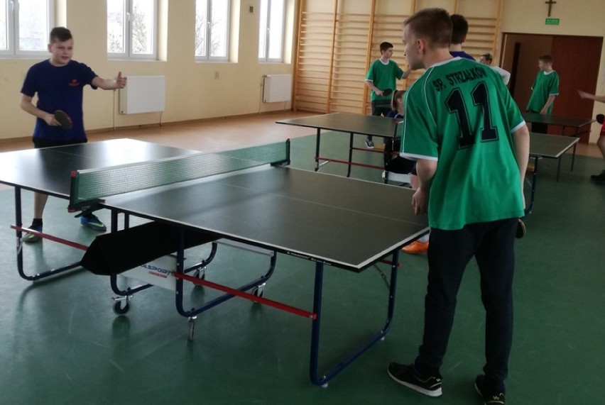 Rozegrano mistrzostwa w tenisie stołowym szkół gminy Lisków