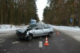 Kierowca z gminy Chojnice był tak pijany, że w alkomacie zabrakło skali. Spowodował wypadek