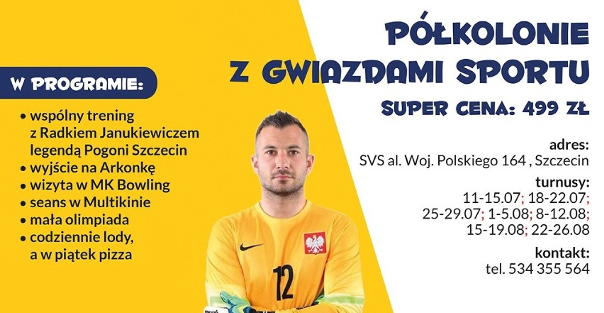 Klub Sportowy Futsal Szczecin organizuje półkolonie wspólnie...