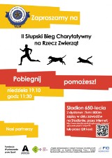 II Słupski Bieg Charytatywny na Rzecz Zwierząt – „Pobiegnij – Pomożesz!”