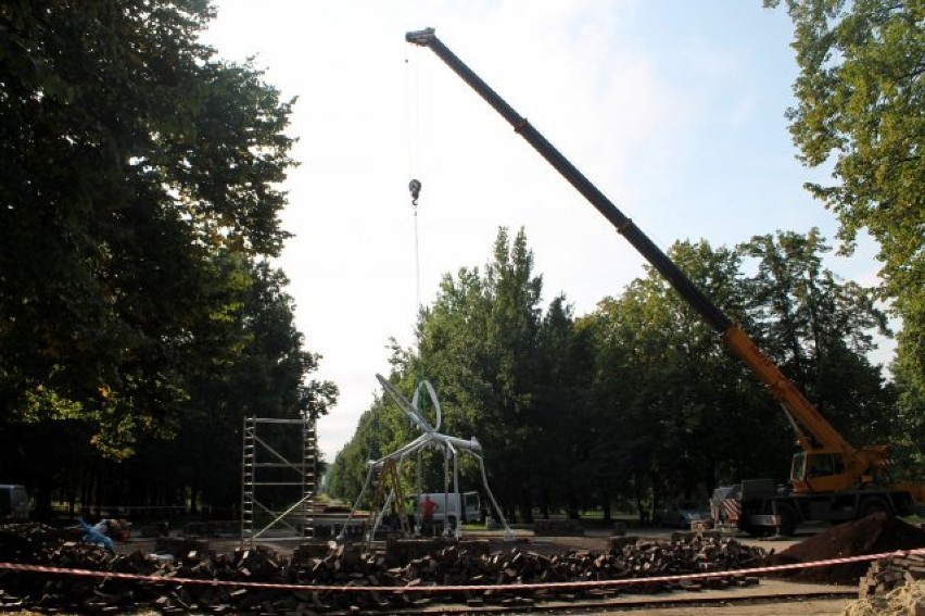 Dron w Parku Śląskim