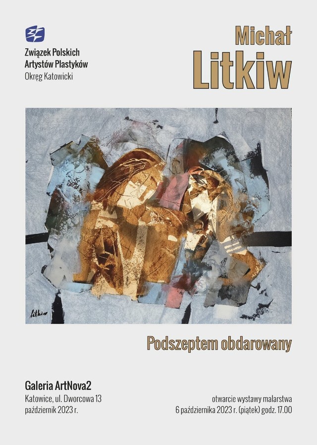 Michał Litkiw - wystawa pt. "Podszeptem obdarowany"