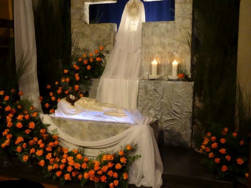 Święconka w kościele św. Antoniego w Pile