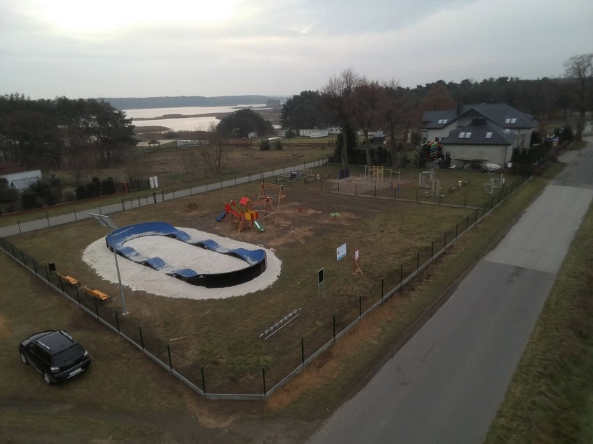 Pumptrack w Barkowicach nad Zalewem Sulejowskim