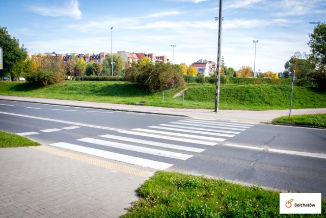 Miasto doświetli kilka przejść dla pieszych w Bełchatowie, by poprawić tam bezpieczeństwo