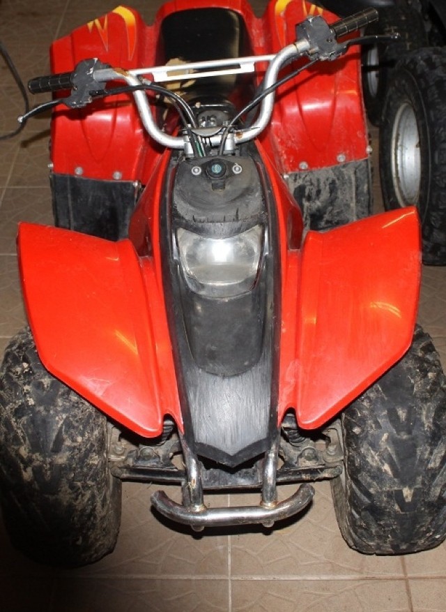 skradziony quad