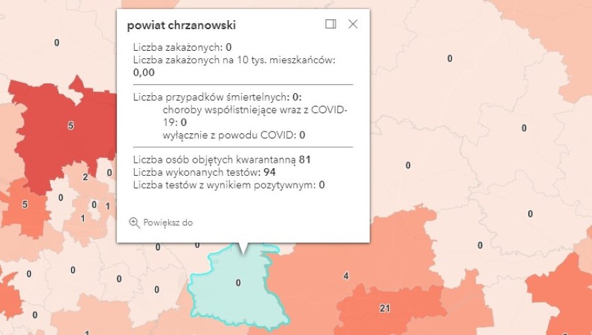 Raport COVID-19: 389 zakażeń koronawirusem w całym kraju, siedem zgonów. Dane z oświęcimskiego, wadowickiego, chrzanowskiego i olkuskiego