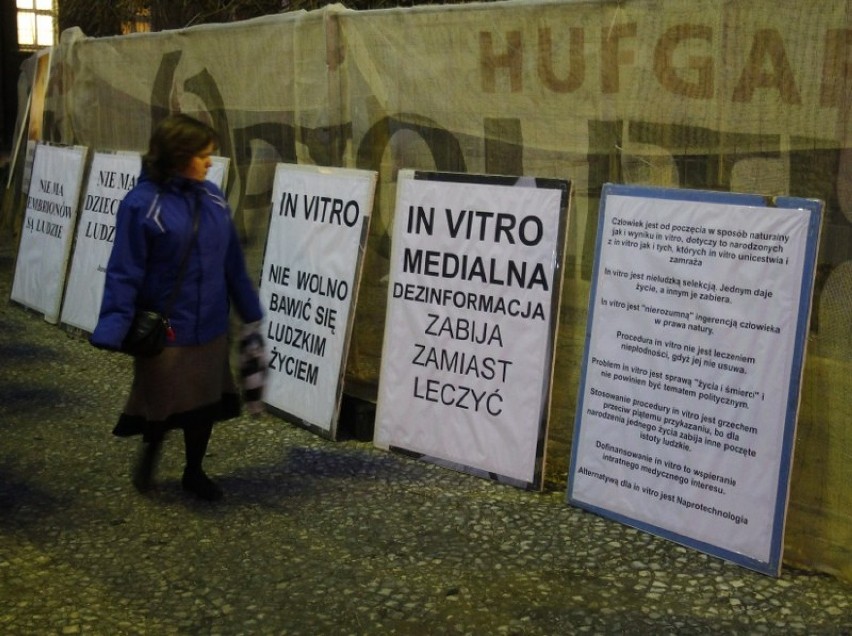 Szczecin: Protestowali przeciwko in vitro