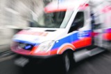 Na ul. 1 Maja w Andrychowie auto potrąciło dwóch pieszych
