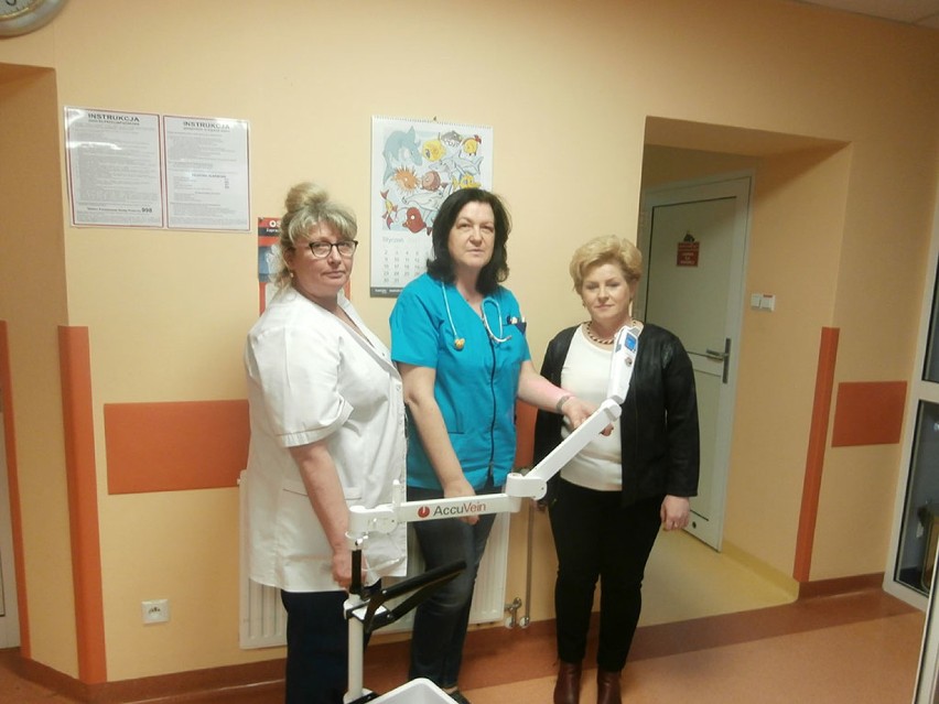 Szpital w Kole otrzymał od WOŚP lokalizator naczyń krwionośnych