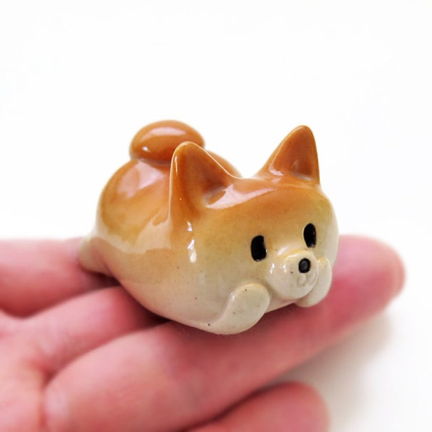 Ceramiczne figurki Shiba Inu hitem sieci. Co sądzicie?