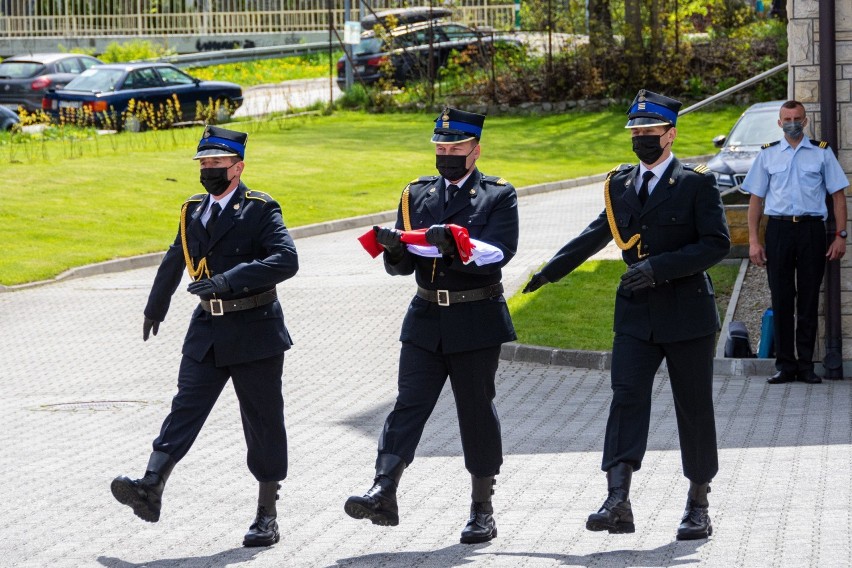 Strażacy z Zakopanego świętowali. Były mundury galowe i odznaczenia  