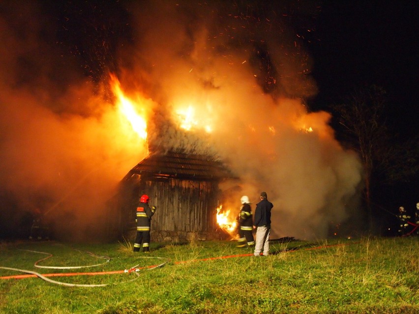 Zakopane: znów podpalenie na Gawlakach [ZDJĘCIA]