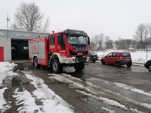 Strażacy z Postolina od kilkunastu dni mają do dyspozycji nowoczesny wóz bojowy