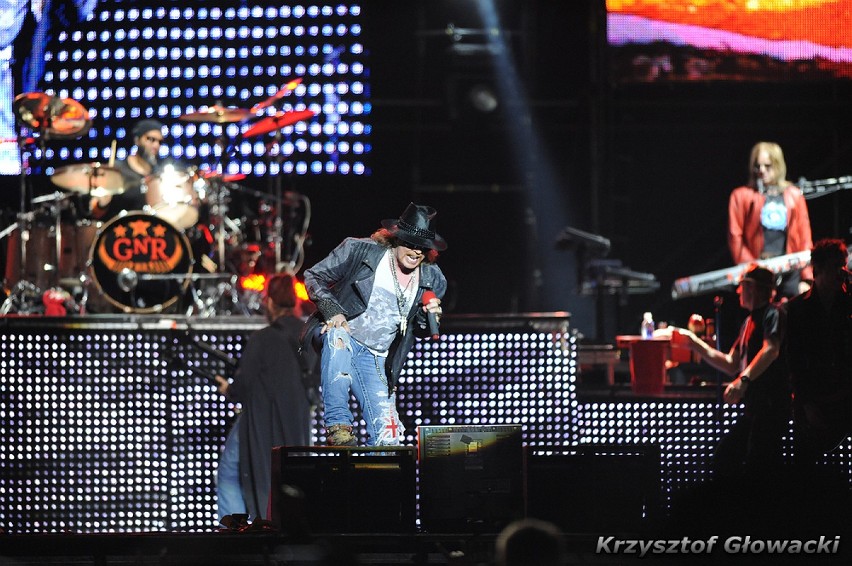 Koncert Guns N` Roses w Rybniku