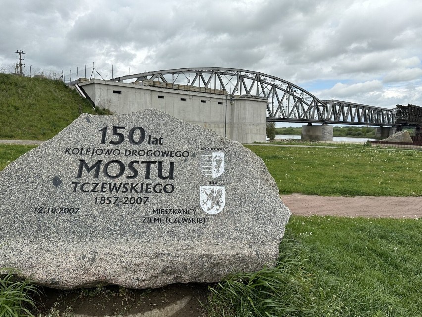 Most Tczewski wybudowany w XIX wieku.