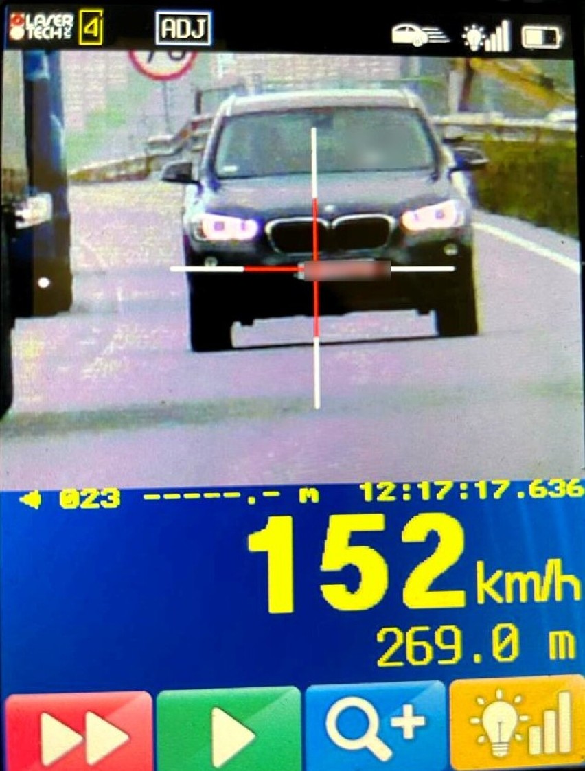 Kierowca BMW zatrzymany na A1 koło Piotrkowa został ukarany...
