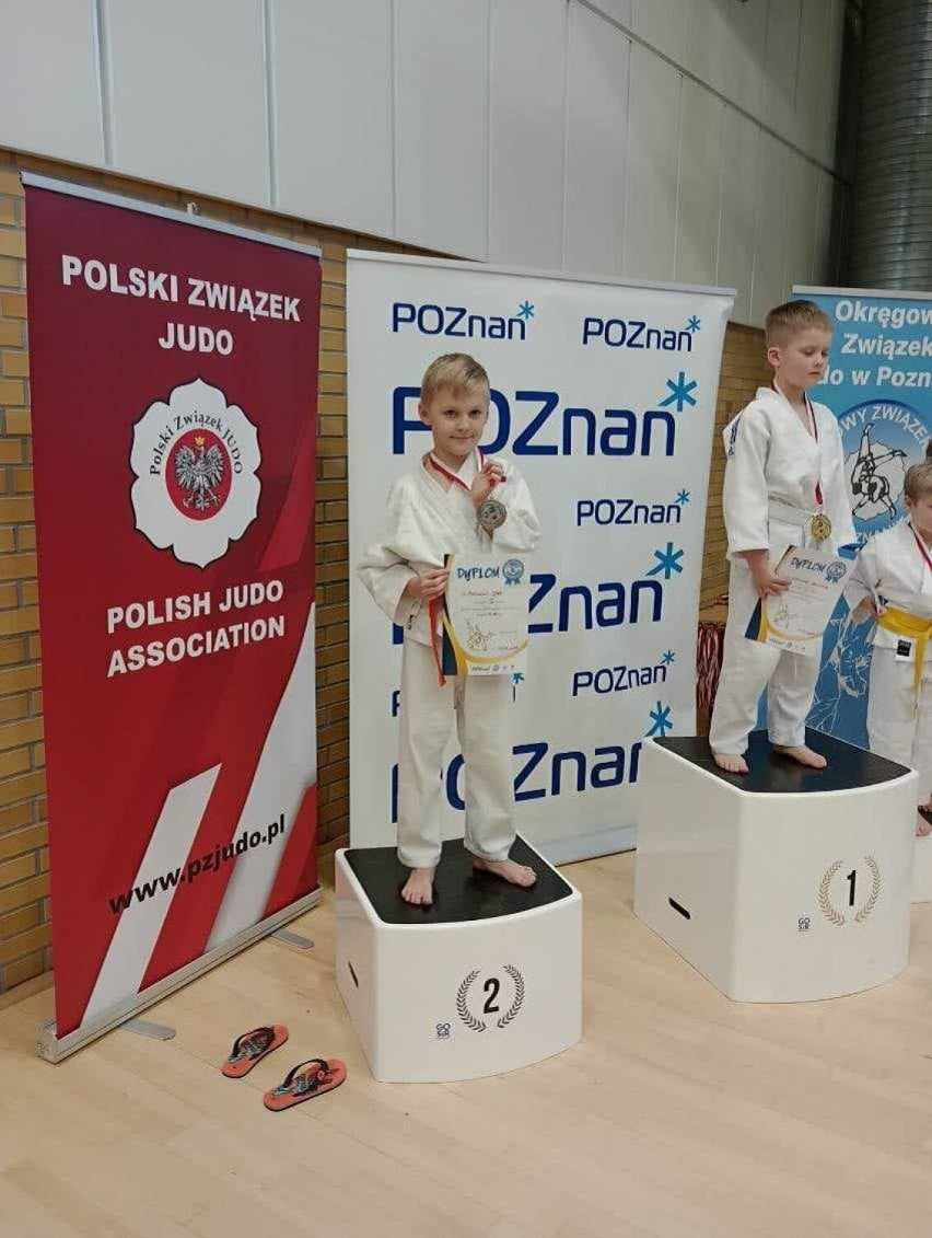  Dobre miejsca zawodników UKS Judo Chodzież podczas Mistrzostw Wielkopolski. 