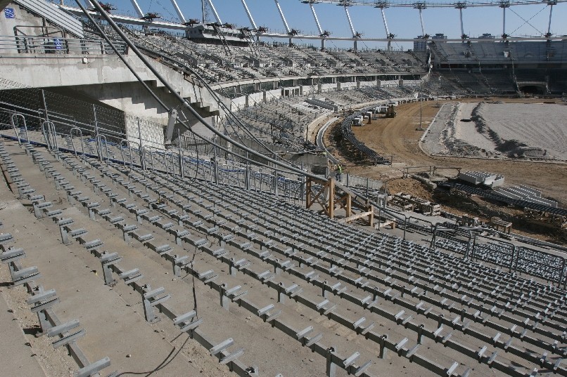 Stadion Śląski: Co nowego na budowie? [ZDJĘCIA + WIDEO]