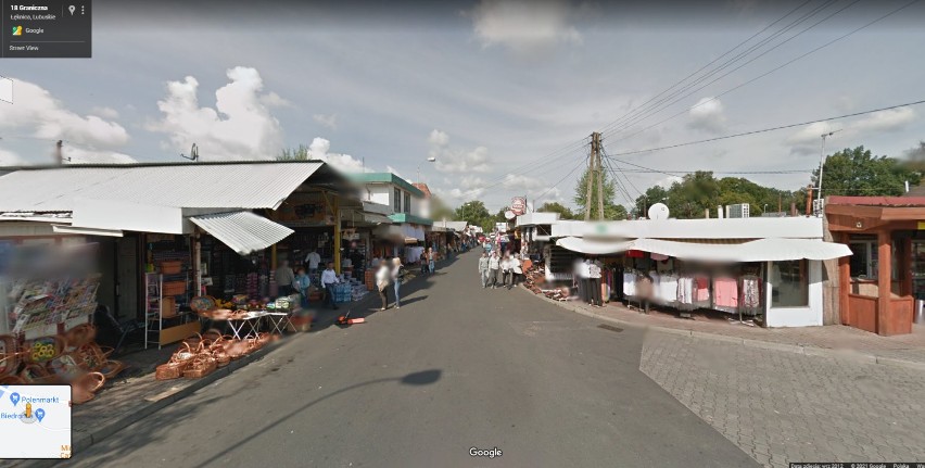 Kamery Google Street View odwiedziły Łęknicę w 2012 roku....