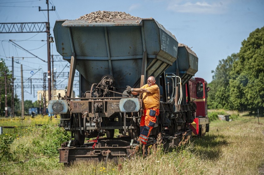 Prace realizuje Towarzystwo Koszalińskiej Kolei...