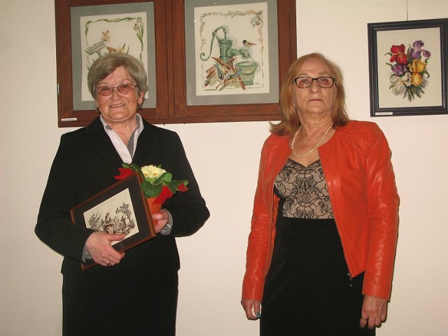 Jadwiga Bielińska (z lewej) i Grażyna Szymkiewicz.