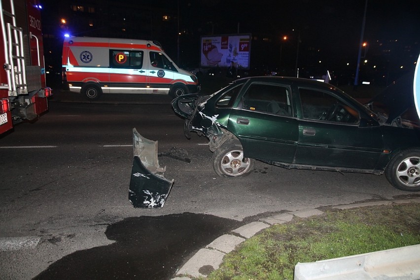 Wypadek na alei Piłsudskiego w Legnicy