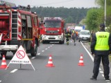 Uszkodzony gazociąg w Przygodzicach [FOTO]