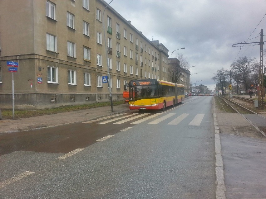 Awaria na Kilińskiego w Łodzi. Tramwaje jeżdżą zmienionymi...