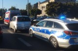 Wypadek na ulicy Brzeźnickiej w Radomsku. Pijany kierowca wjechał w karetkę pogotowia