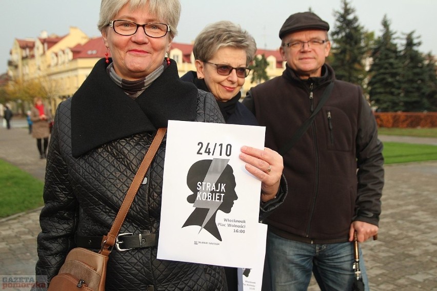 Protest kobiet we Włocławku