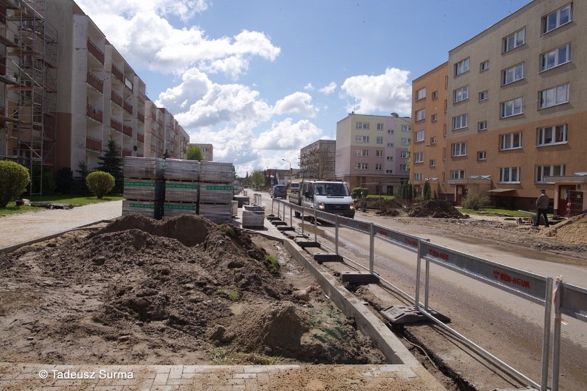Remont ulicy Wieniawskiego w toku. Koniec robót we wrześniu 
