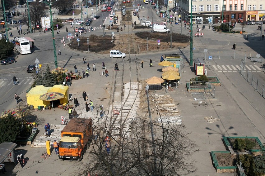 Katowice w 2012 roku były wielkim placem budowy.
