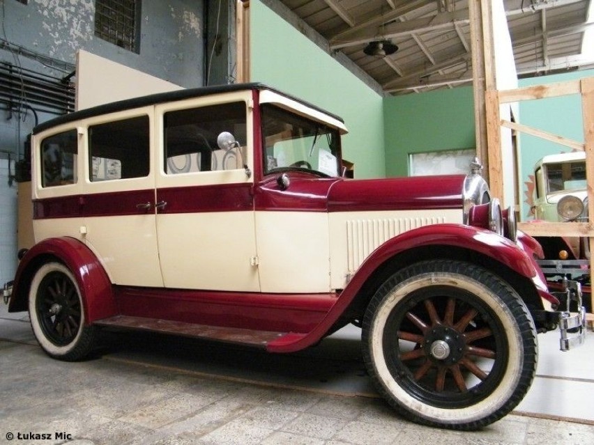 Prezentowany samochód pochodzi z 1926 r. Fot. Łukasz Mic